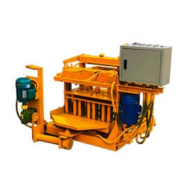Mobile-Cinder-Block-Machine