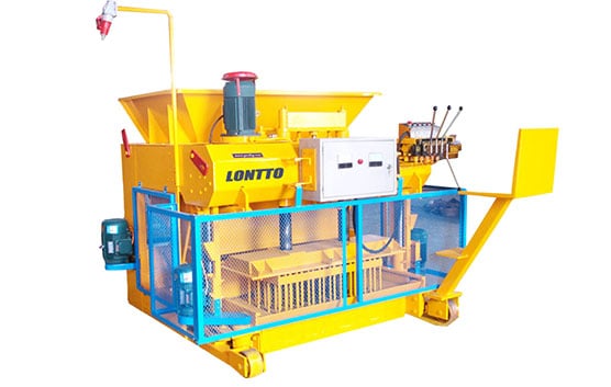 QMY6-25-Cinder-Block-Machine