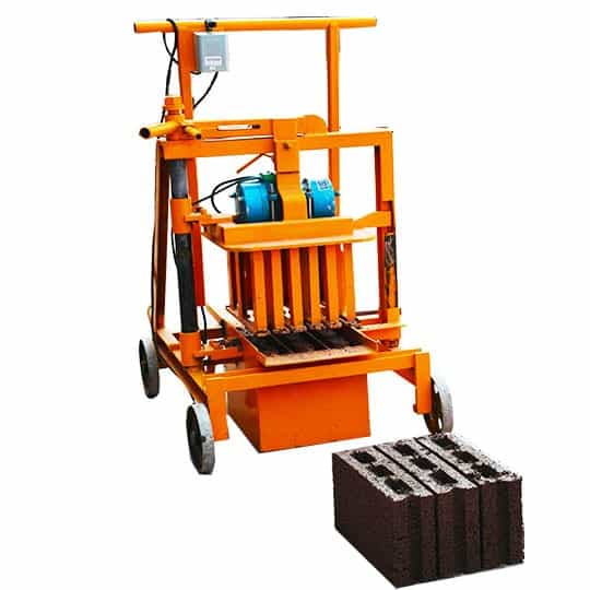 Small-Mobile-Block-Making-Machine