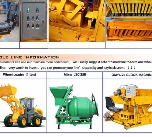QMY6-25 MOBILE BLOCK MACHINE