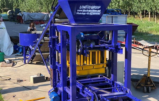 hollow block making machine qt4-24