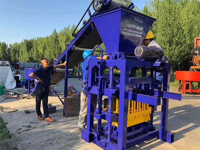 concrete block machine QT4-35