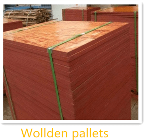 Wollden pallets