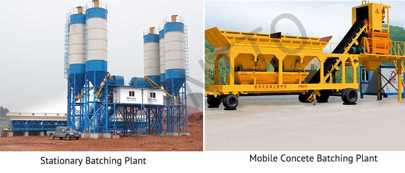 Stationary-batching-plant-vs-Mobile-Concrete-Batching-plant