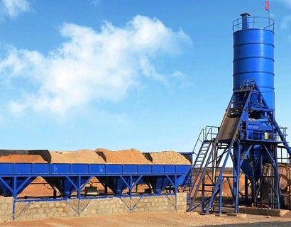 concrete batching plant hzs25