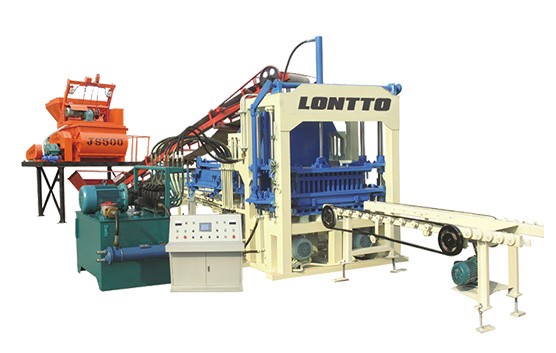 hydraulic concrete brick machine QT4-15