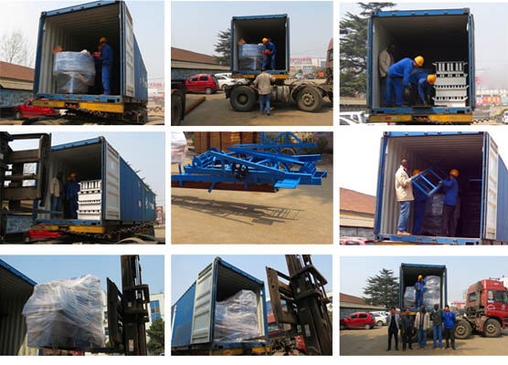 delivery block making machine