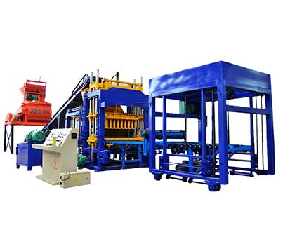 QT5-15 brick-making machine in Indonesia