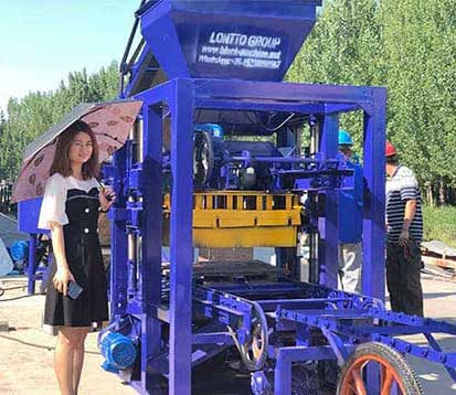LMT4-26 Manual Building Block Machine