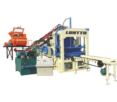 LONTTO QT4-15 Automatic fly ash brick machine