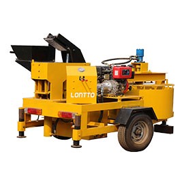 Mobile Mud Brick Machine