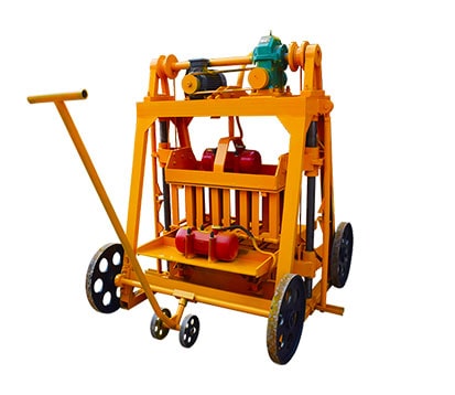 QMJ4-45 Concrete Building Block Machine