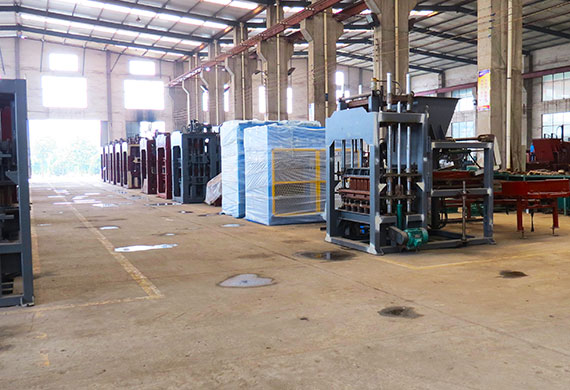 brick building machine factory