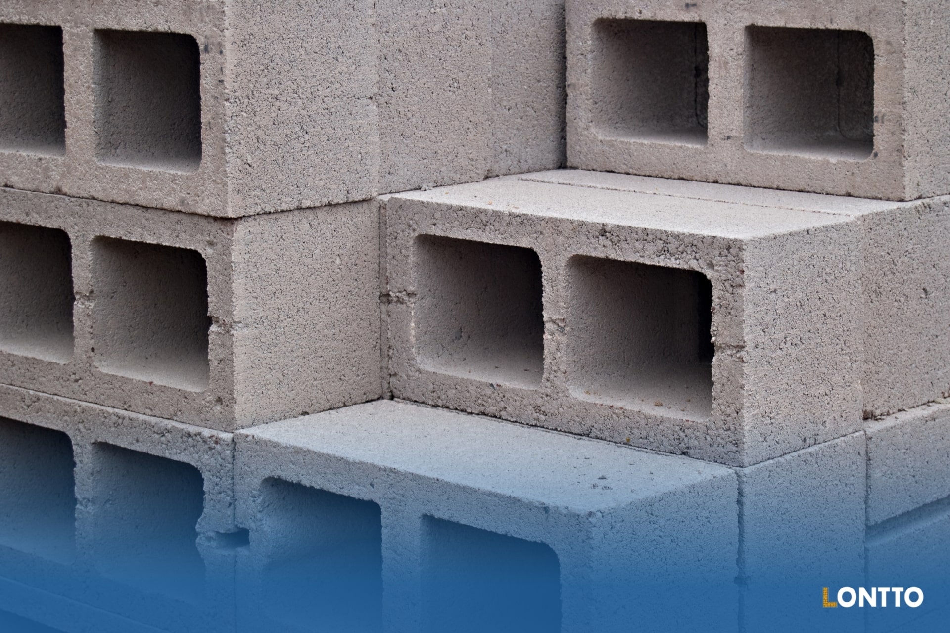 cinder blocks