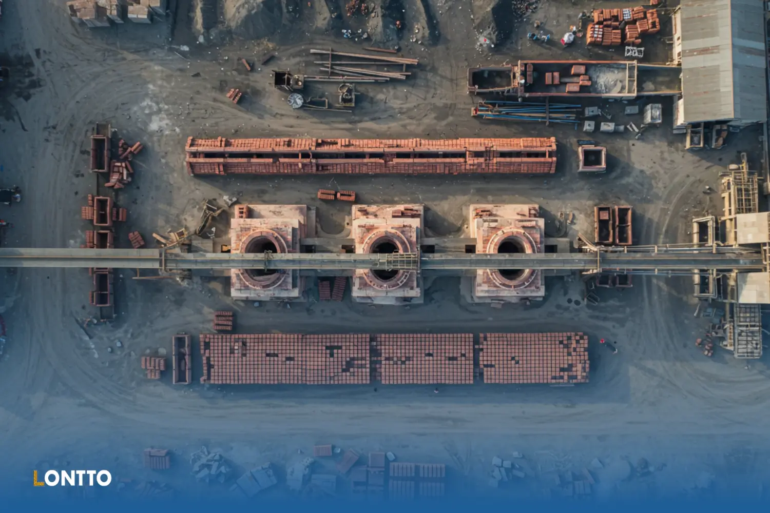 как работает печь для обжига кирпича