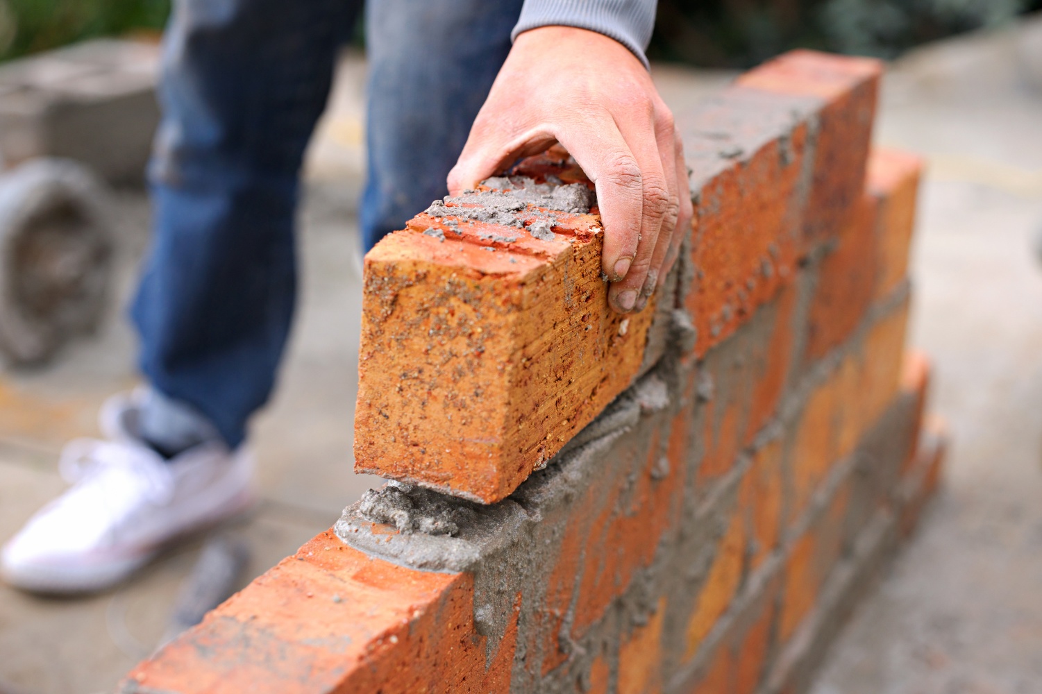 how long does brick mortar take to dry