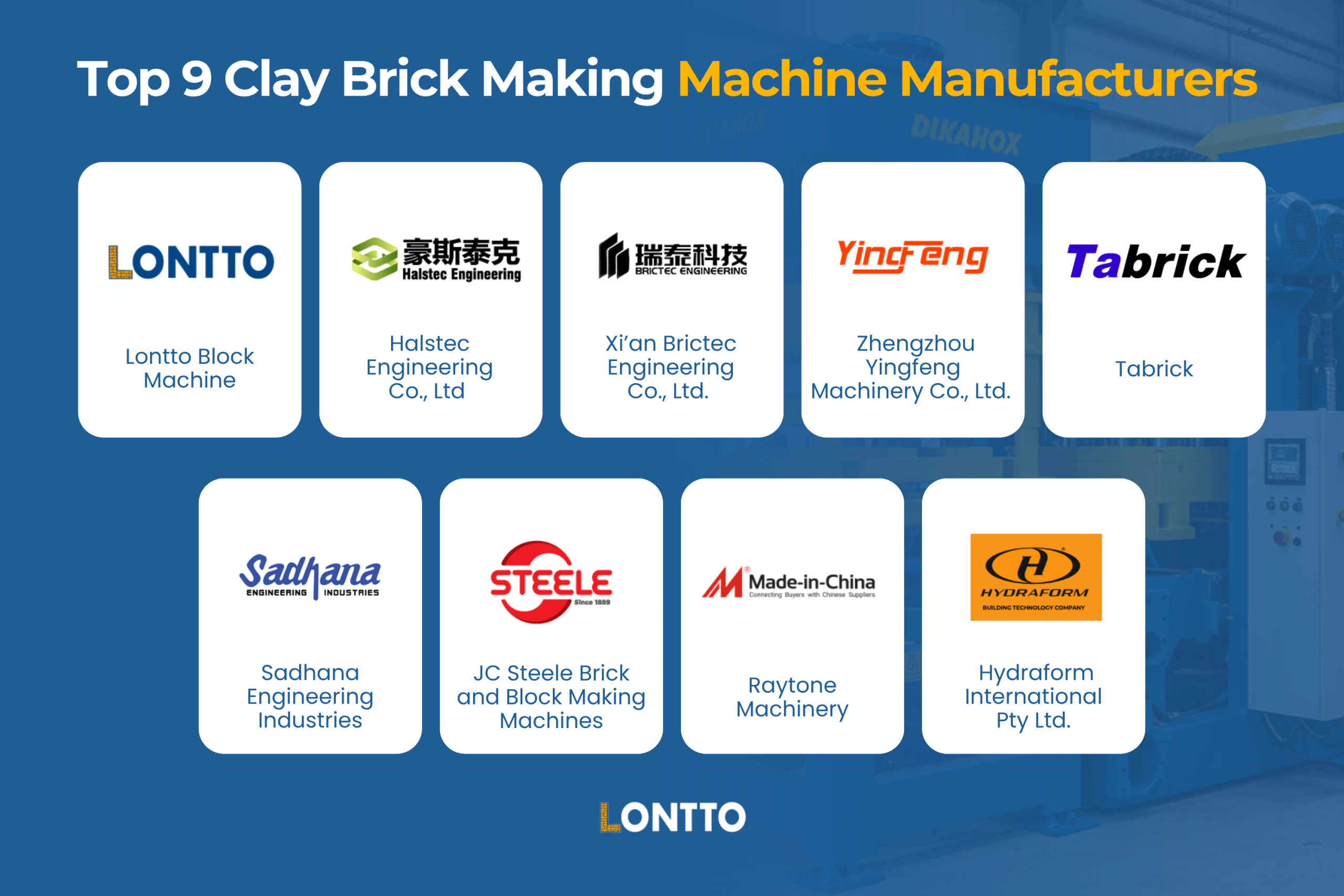 top 9 clay brick making machine manufacturers