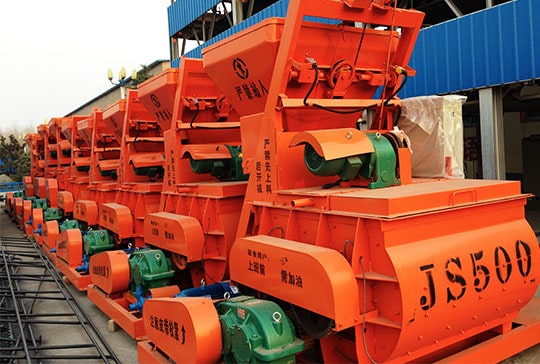 fly ash bricks machine with conrete mixer